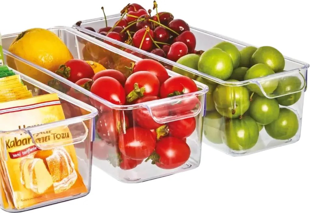 Orion 2. akosť - Organizér do chladničky, bez veka - 32 x 10 x 7 cm UROVNEJTO