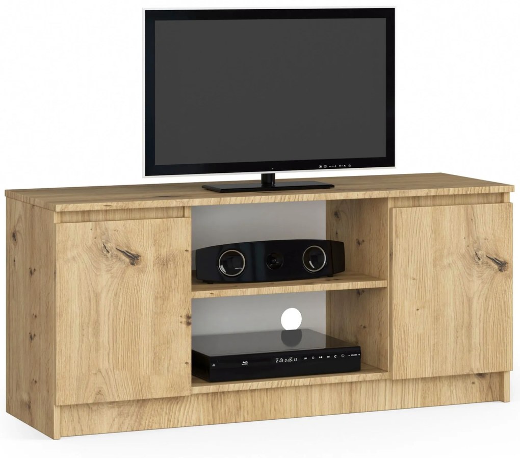 TV stolík Kapono (dub artisan). Akcia -19%. Vlastná spoľahlivá doprava až k Vám domov. 1070711