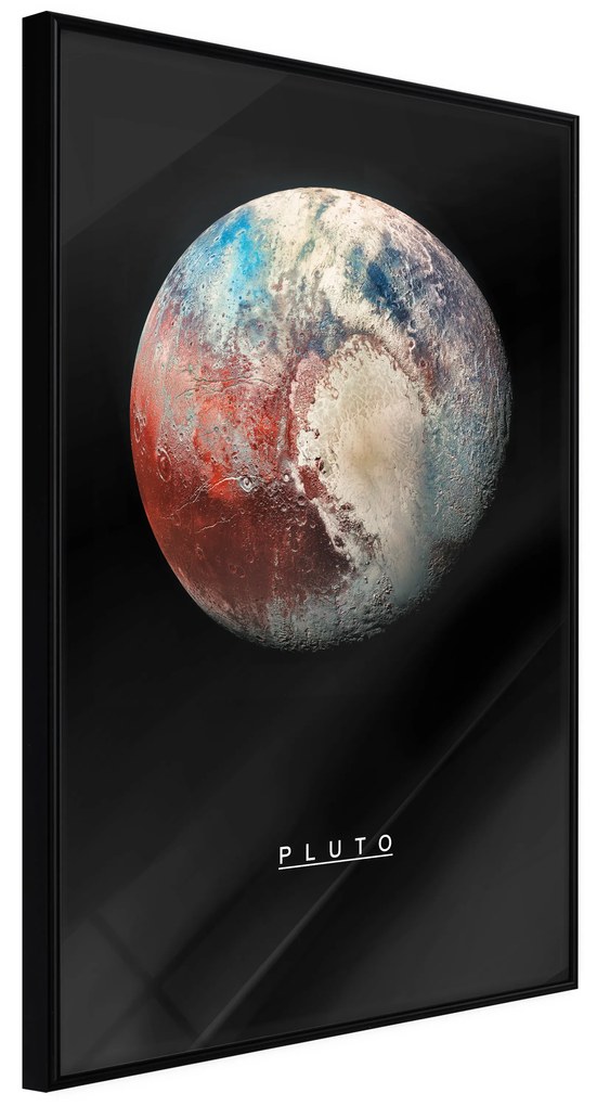 Artgeist Plagát - Pluto [Poster] Veľkosť: 20x30, Verzia: Čierny rám s passe-partout