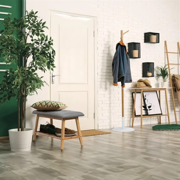 Autronic BONTEC Vešiak, masív, čierna, DR-N1006 BK Farba: Prírodné