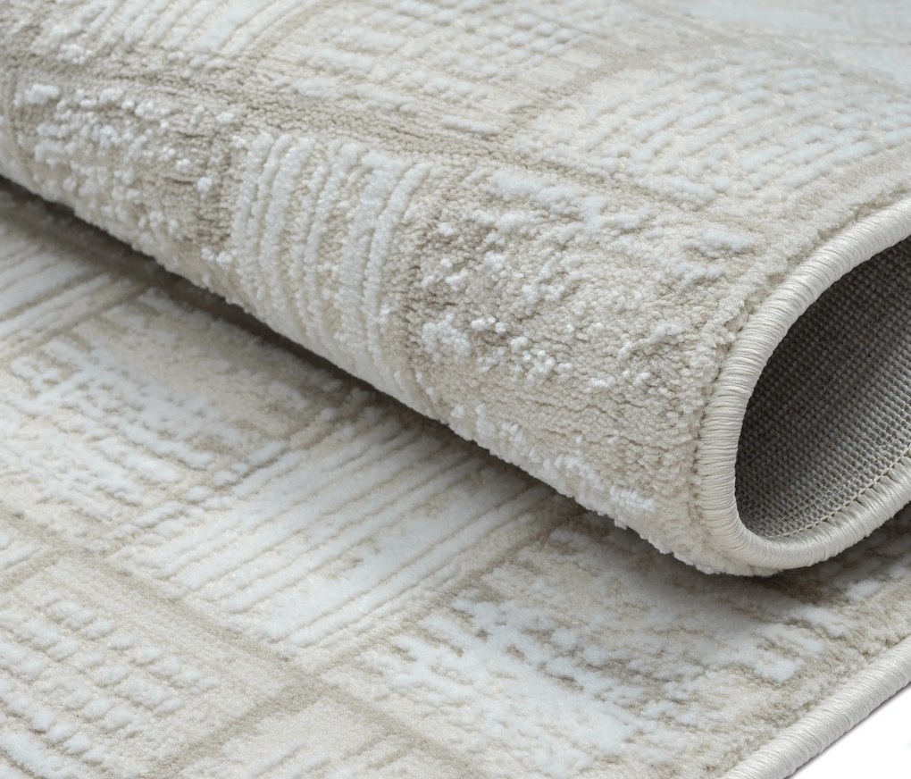 My Flair, Kusový koberec My House creme, 80x150, béžová, chodba / predsieň