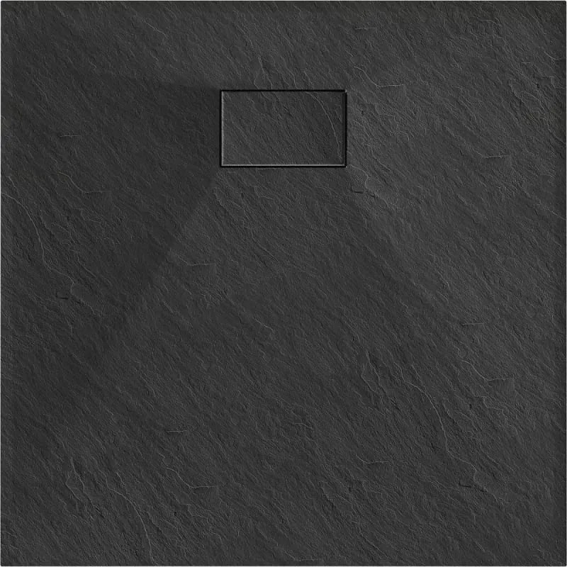 Mexen Hugo štvorcový sprchový kút SMC 90 x 90 cm, čierny - 42709090