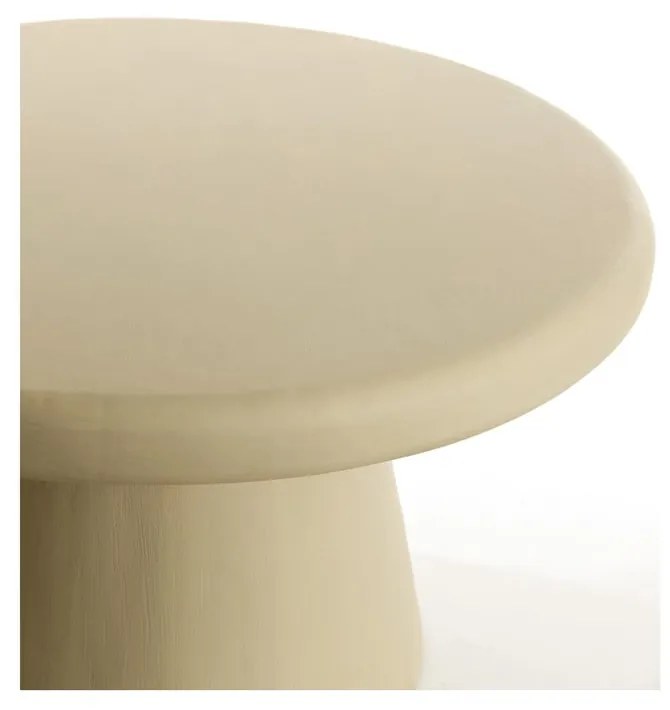 Béžový okrúhly konferenčný stolík ø 70 cm Kulona – Light & Living