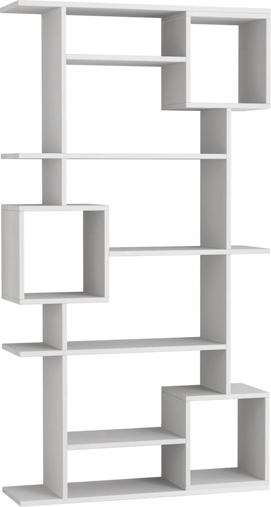 Moderná knižnica Houseland Soto biela