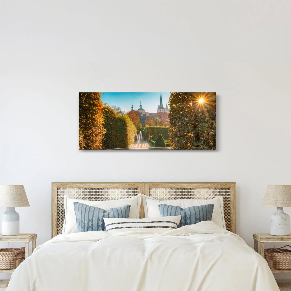 Obraz - Valdštejnský palác (120x50 cm)