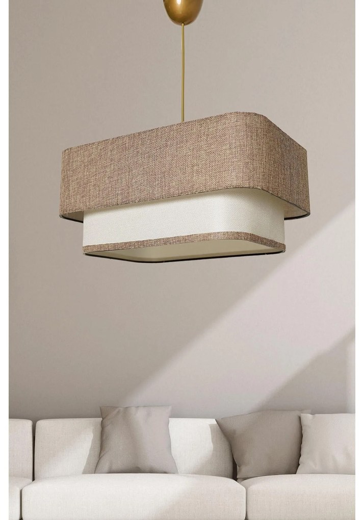 Závesná lampa, Varianza - Cream, Beige