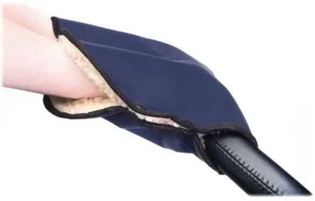 SENSILLO Rukávnik na kočík Sensillo 45x40 navy