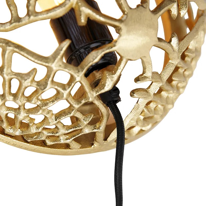 Art Deco nástenná lampa zlatá - Maro