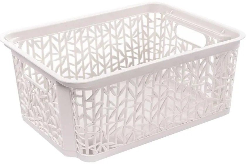 Košík Bamboo biely