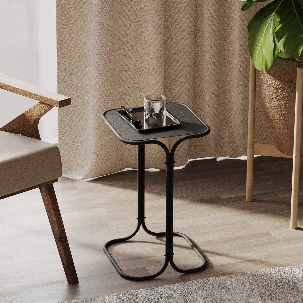 Odkladací stolík Shb-001-B čierny