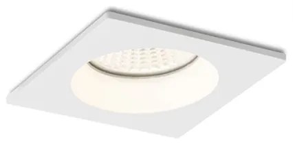 RENDL zápustné svietidlo TOLEDO SQ biela 230V LED 7W 60° IP44 3000K R12717