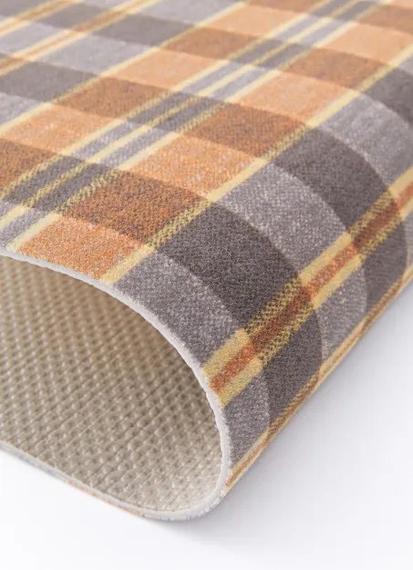 Metrážny koberec Forbo Flotex Vision F70-590001 Plaid Rust
