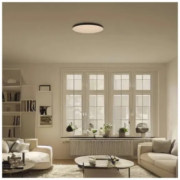 LED Kúpeľňové stropné svietidlo LED/32W/230V 3000/4000/5700K IP55 čierna