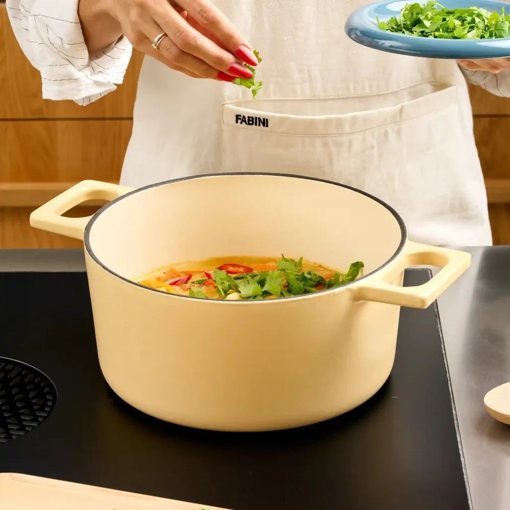 Liatinový kastról s pokrievkou na indukčný varič 5,5 l Mattia 3.0 – FABINI