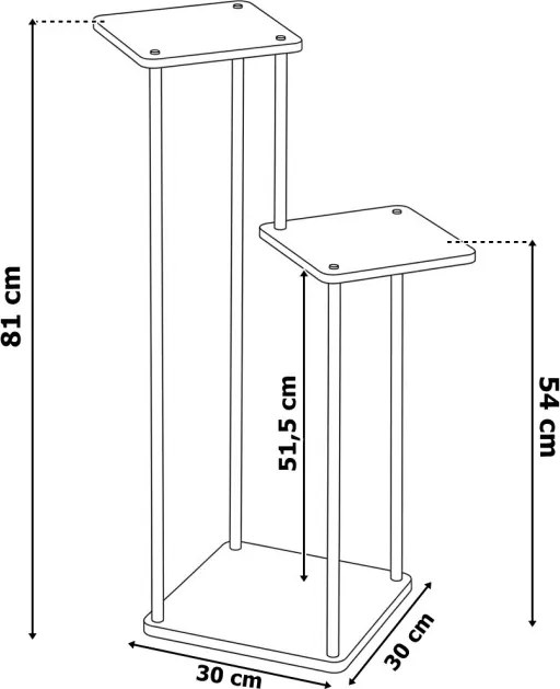 Stojan na kvety TOMAS RUSTIC