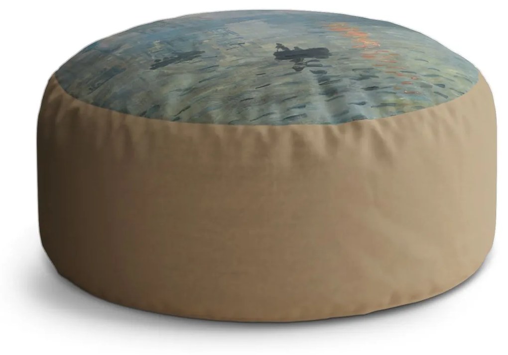 Sablio Taburet Circle Impresia, východ slnka - Claude Monet: 38x48 cm