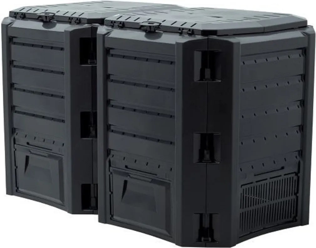 PROSPERPLAST Kompostér MODULE COMPOGREEN čierny 800 l