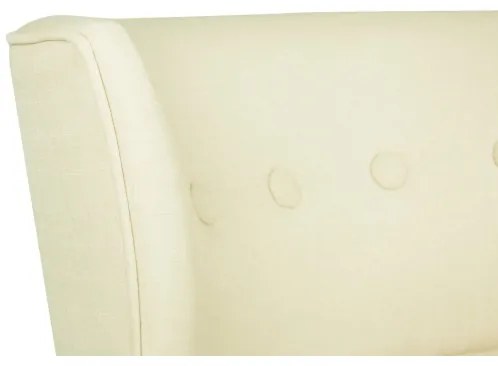 Kreslo JENI krémové