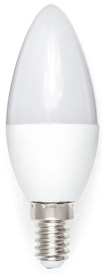 MILIO LED žiarovka C37 - E14 - 10W - 880 lm - studená biela