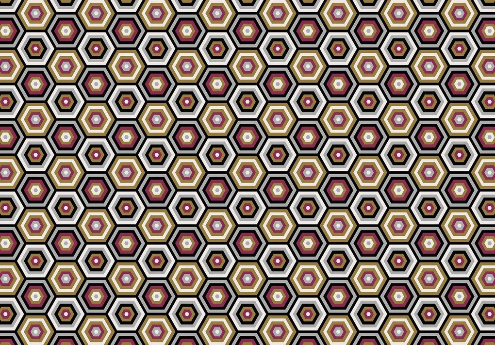 Fototapeta - Šesťuholník (254x184 cm)