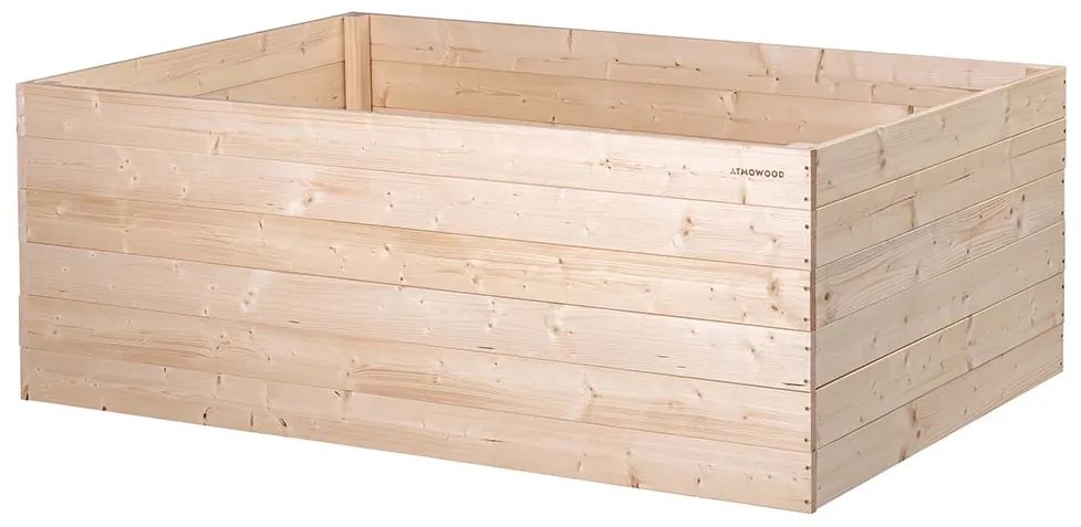 ATMOWOOD Drevený vyvýšený záhon 160 x 100 x 60 cm
