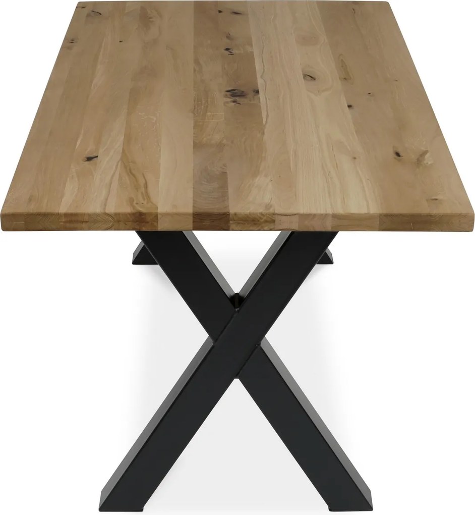 Jedálenský stôl z masívu 160 x 90 cm, dub