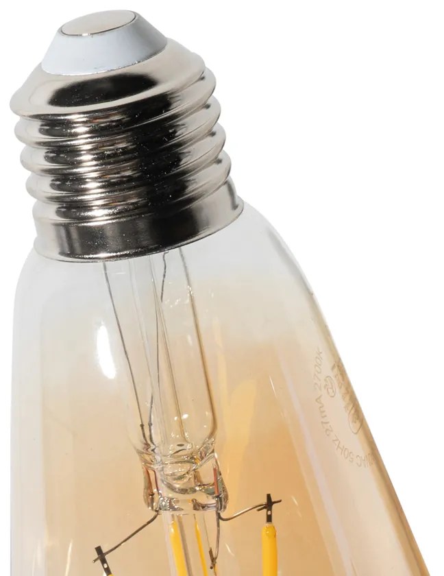 Sada 5 stmievateľných LED žiaroviek E27 ST64 zlatá 5W 450 lm 2700K