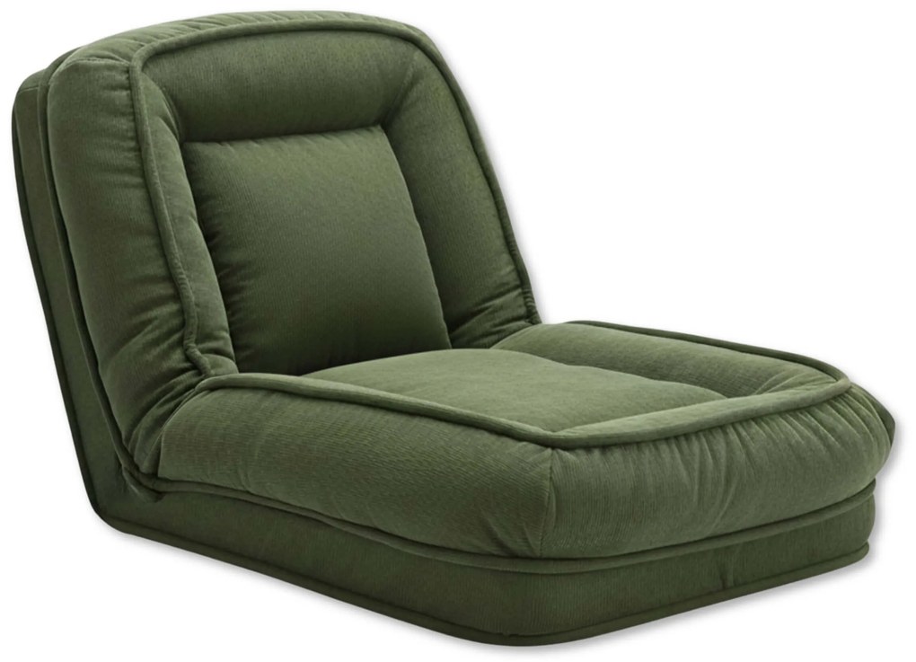 Relaxačné polohovacie kreslo LAZY SOFA, zelené