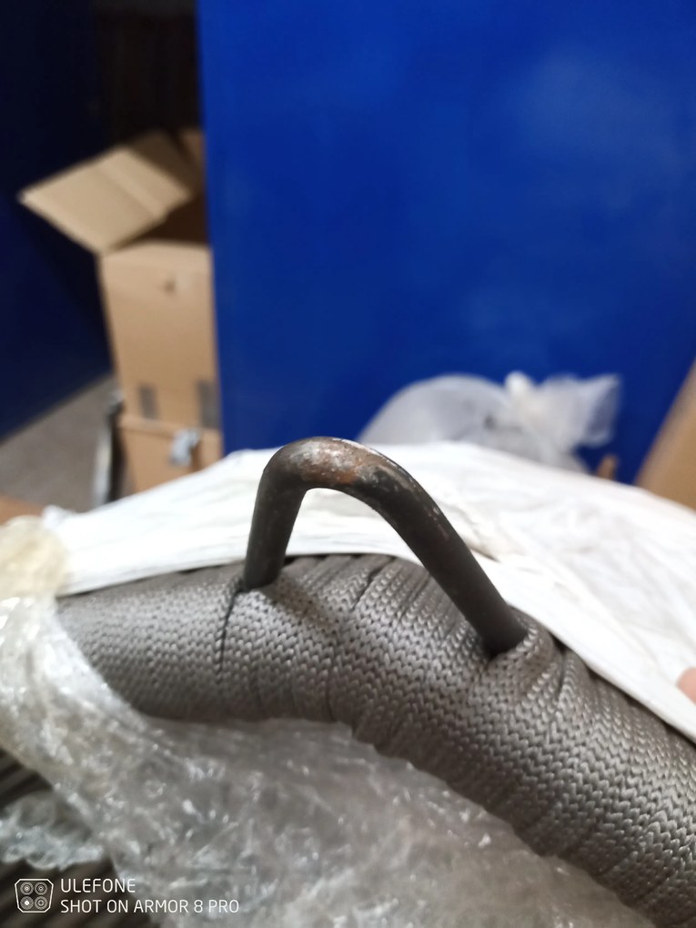 AKCIA Svetlosivé závesné kreslo bez stojana NARS II. akosť