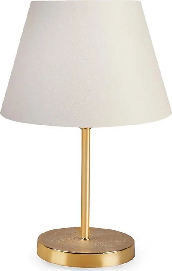 Stolná lampa AYD 1xE27/60W/230V biela/zlatá