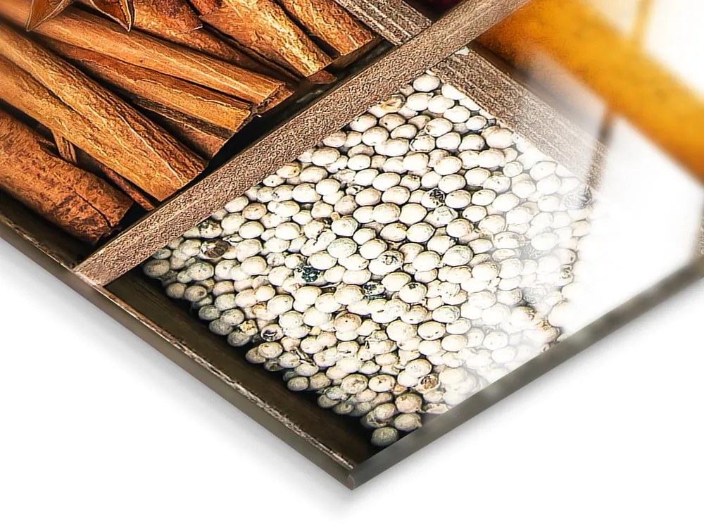 Sklenený obraz 30x30 cm Spices Box – Styler