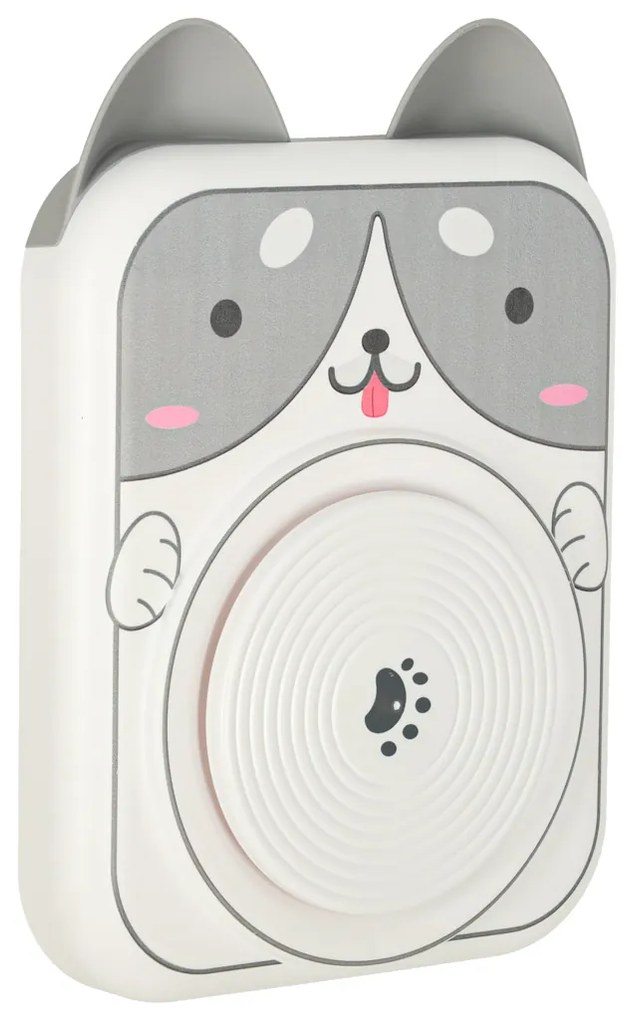 KIK Detský elektrický hrnčiarsky kruh – kreatívna sada s hlinou, motív psík, USB pre deti 3+