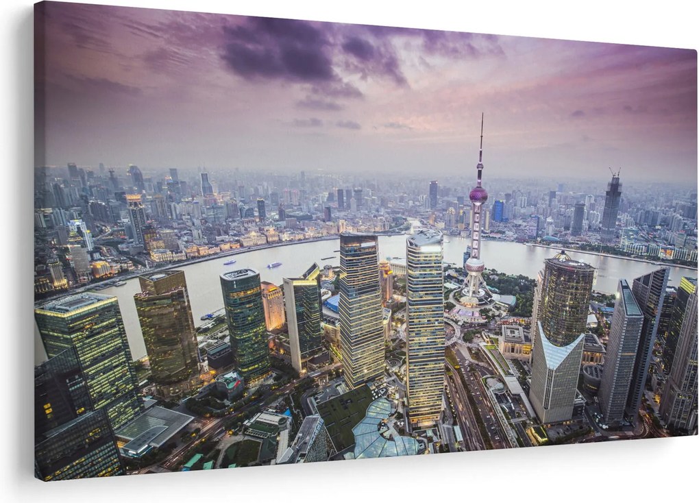 Obraz - Shanghai, Čína (90x60 cm)