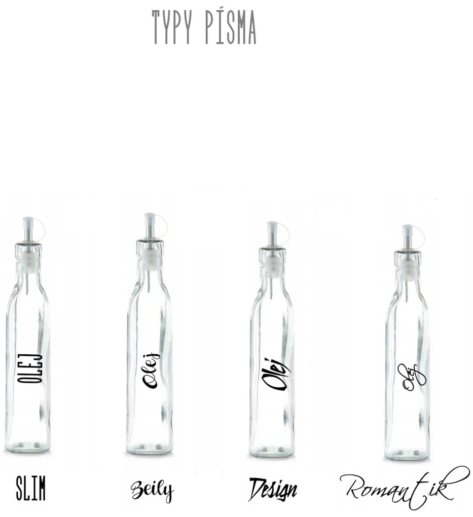Fľaša na olej, ocot, s nálevkou - 270 ml, Zeller