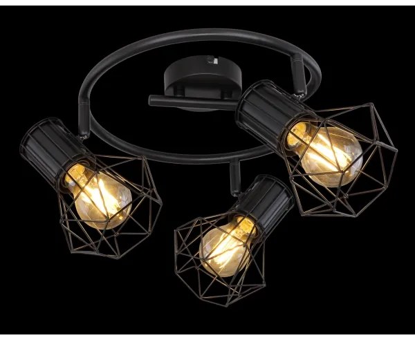 Globo 54017-3 - Bodové svietidlo PRISKA 3xE27/40W/230V