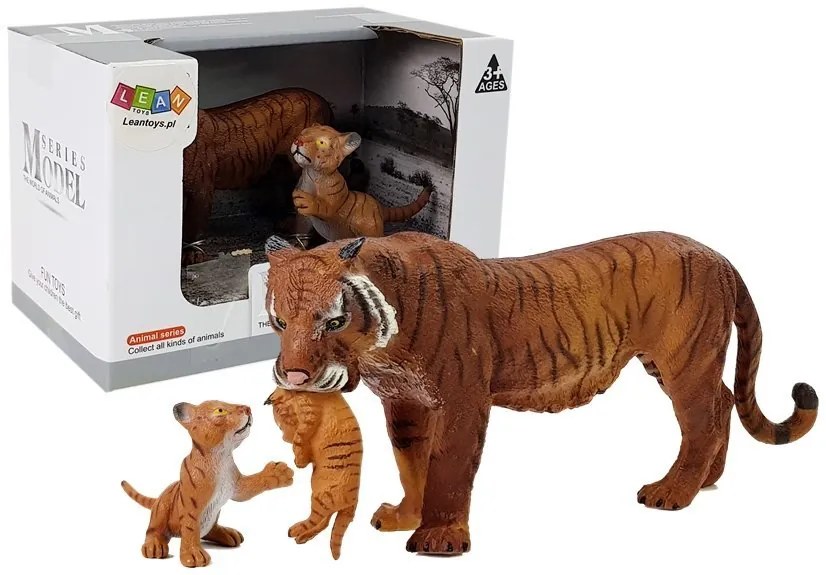 LEAN TOYS Figúrka zo série Africké zvieratá - tigre