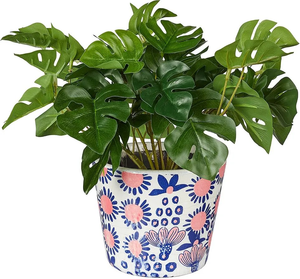EVERGREEN Kvetináč 14 cm - ružový/modrý