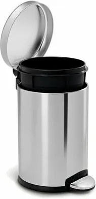 Simplehuman Pedálový okrúhly kôš 4,5 l, nerez