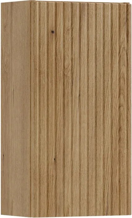 Závěsná horní koupelnová skříňka Nova 83-30-1D dub coast evoke