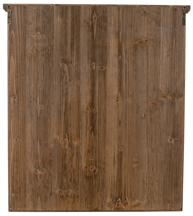 Modrá závesná vitrína z jedľového dreva 81x91 cm Hazem – Bloomingville