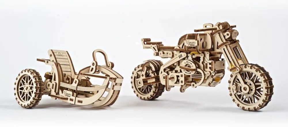 Ugears 3D puzzle Scrambler UGR-10 – sajdka 380 ks