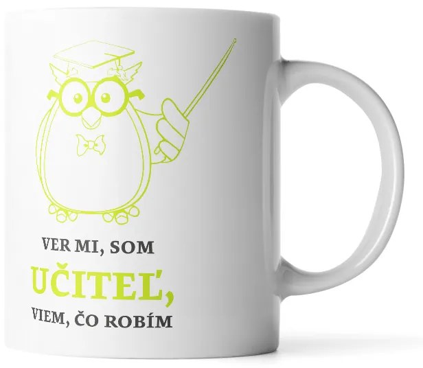 Sablio Hrnek Věř mi, jsem učitel vím co dělám - 890 ml - XXL