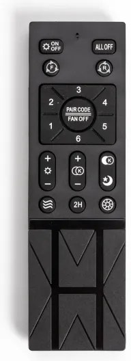 Brilagi - LED Stmievateľné svietidlo s ventilátorom RONDA LED/48W/230V strieborná+DO