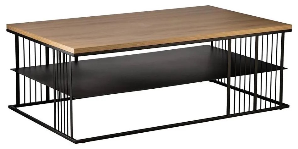 Eglo 424051 -Konferenčný stolík TOZAWA 36x100 cm hnedá/čierna