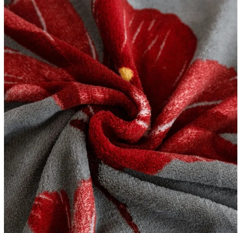 Obliečky mikroplyš REDFLOWA sivá Rozmer obliečky: 70 x 80 cm | 140 x 200 cm