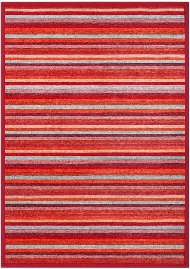 Červený obojstranný koberec Narma Liiva Red, 70 × 140 cm