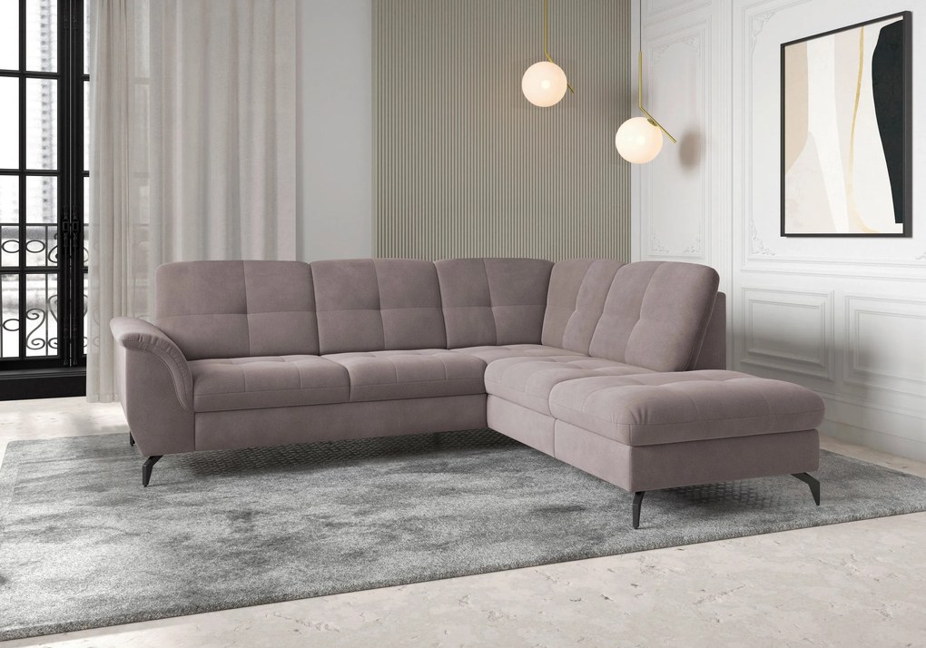 XXXLutz ROHOVÁ SEDAČKA, textil, taupe Sit & More - Sedačky - 00014401331M