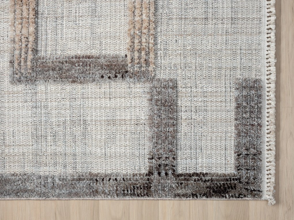 My Flair, Kusový koberec Balania beige, 200x290, béžová, chodba / predsieň