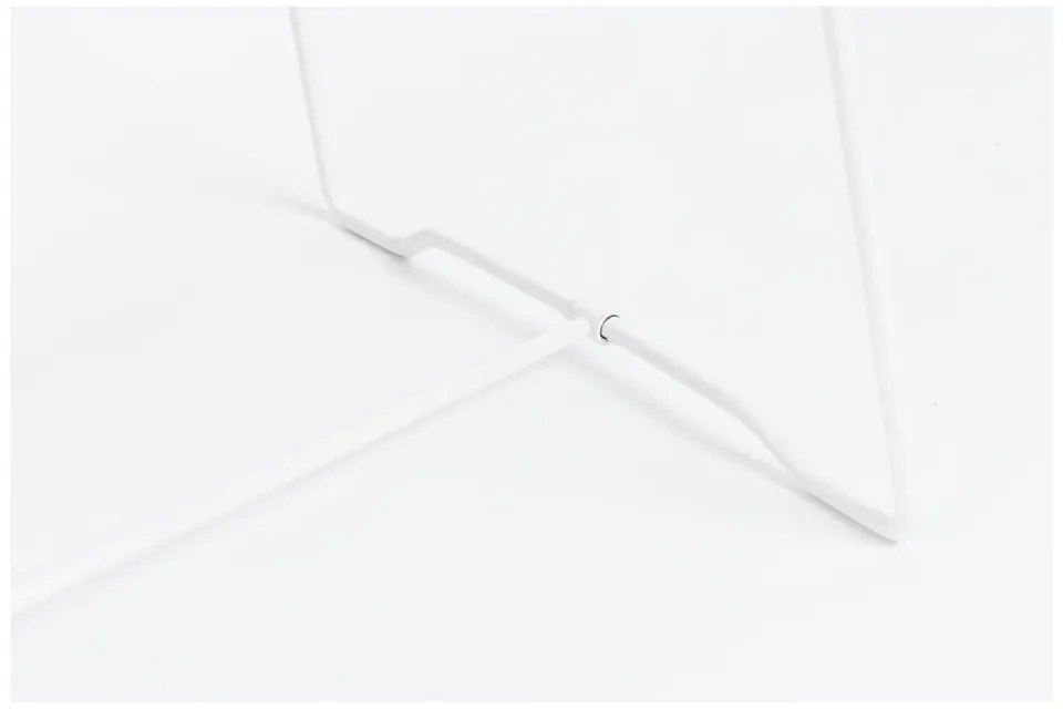 Biele stojacie zrkadlo Stand