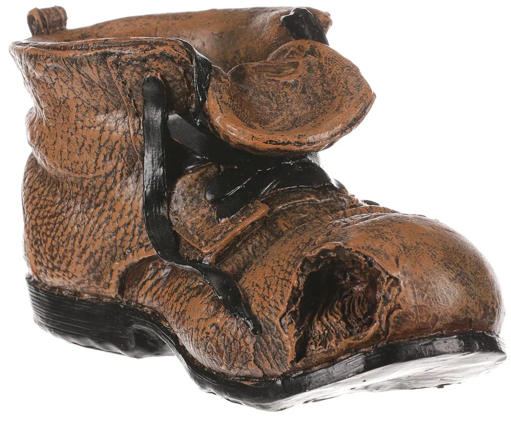 Obal na kvety Topánka, 21 x 11 x 11 cm, polyresin​